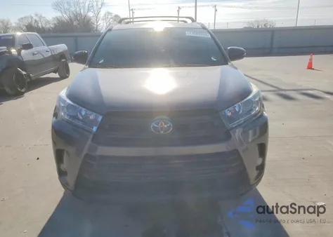 2018 Toyota Highlander Se from USA, damaged, VIN 5TDKZRFH2JS535006